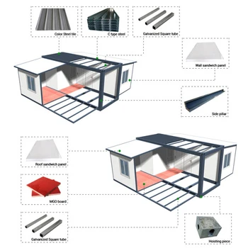 20ft Folding Container House
